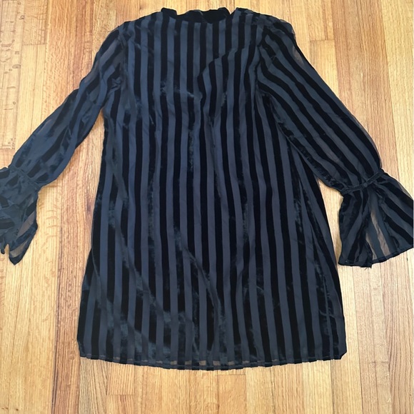 REVOLVE XS Mini Dress House of Harlow 1960 Multi Stripe WovenVelvet Stripes(T) - Picture 5 of 15
